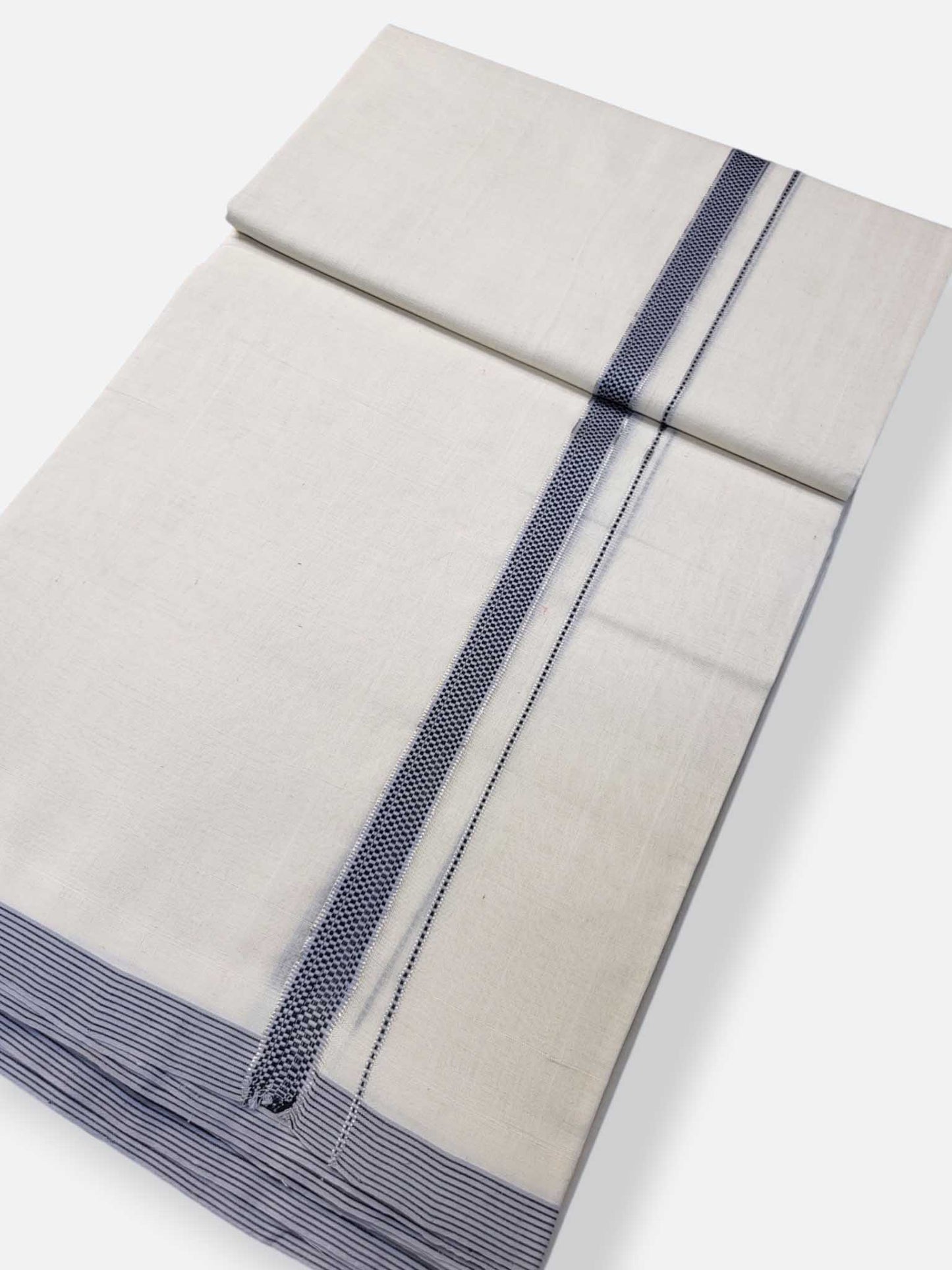 Kerala Premium Balaramapuram Handloom Dhoti/Mundu for Men