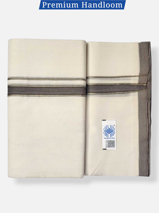 Kerala Premium Balaramapuram Handloom Dhoti/Mundu for Men