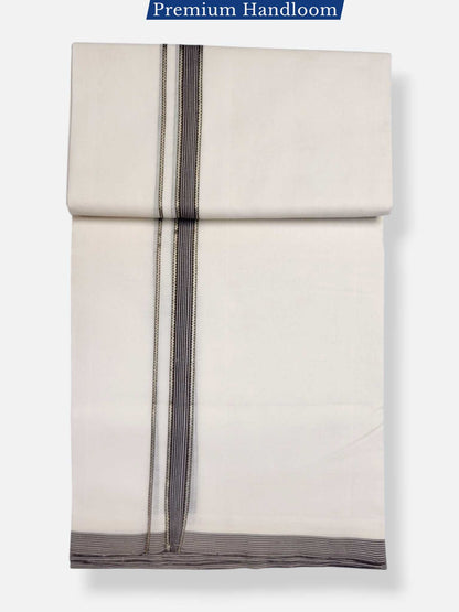 Kerala Premium Balaramapuram Handloom Dhoti/Mundu for Men