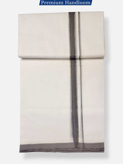 Kerala Premium Balaramapuram Handloom Dhoti/Mundu for Men