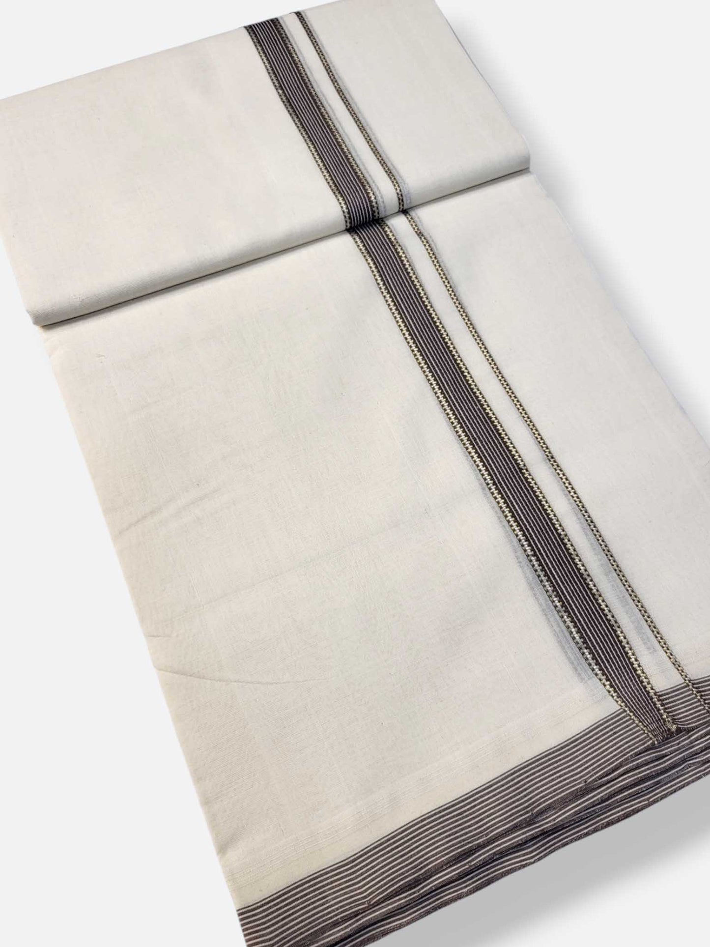 Kerala Premium Balaramapuram Handloom Dhoti/Mundu for Men