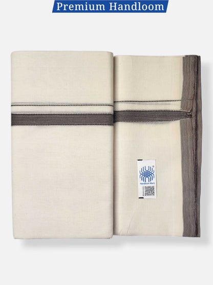 Kerala Premium Balaramapuram Handloom Dhoti/Mundu for Men