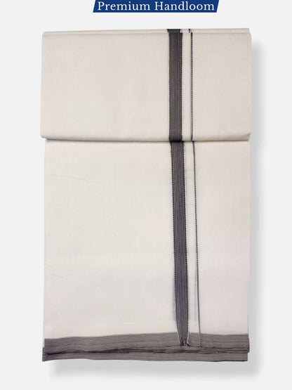 Kerala Premium Balaramapuram Handloom Dhoti/Mundu for Men