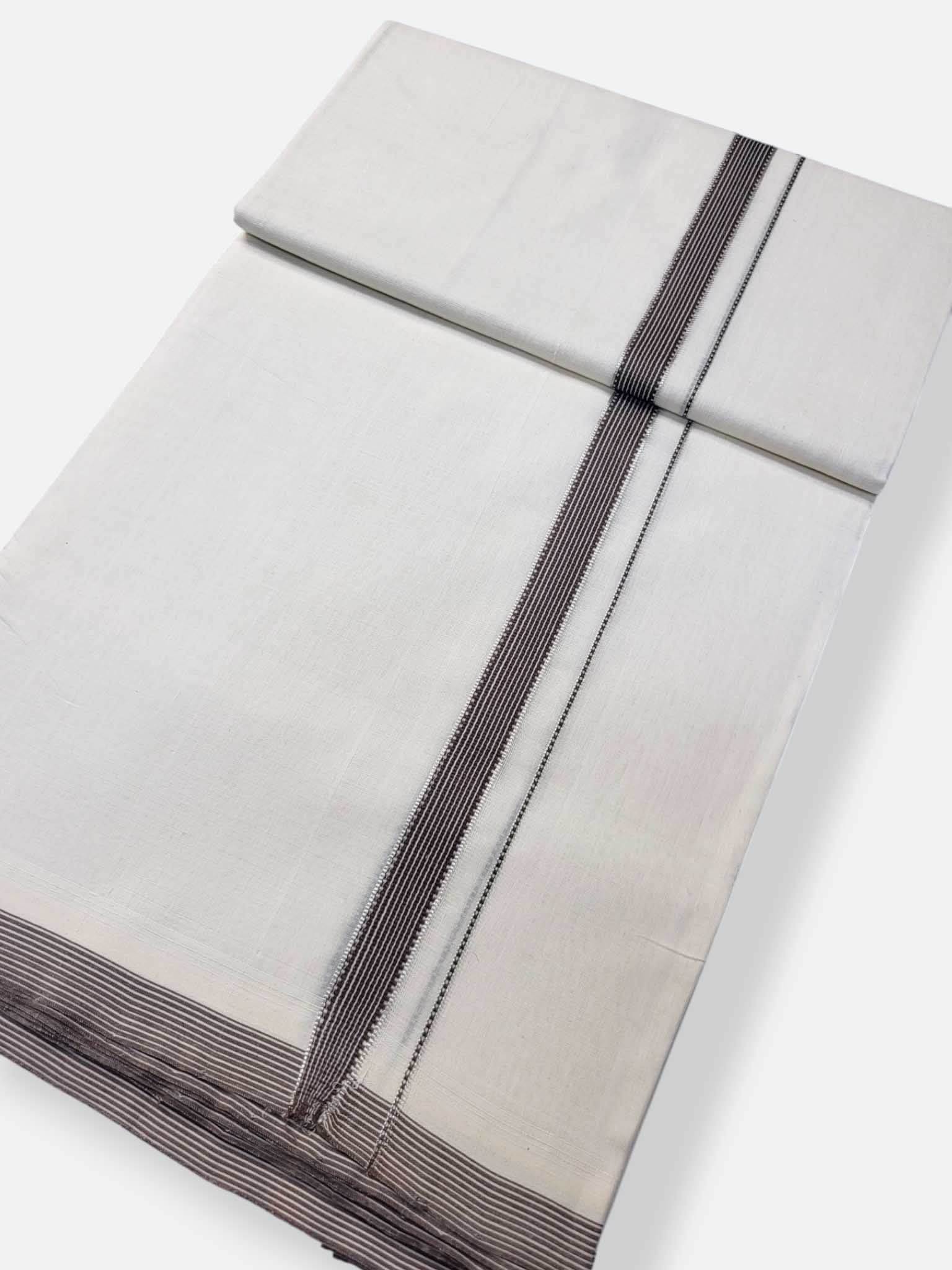 Kerala Premium Balaramapuram Handloom Dhoti/Mundu for Men