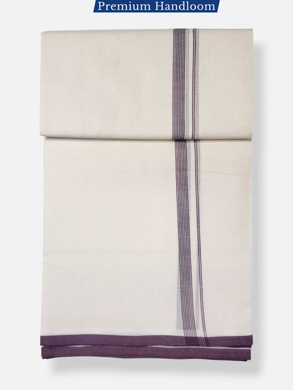Kerala Premium Balaramapuram Handloom Dhoti/Mundu for Men