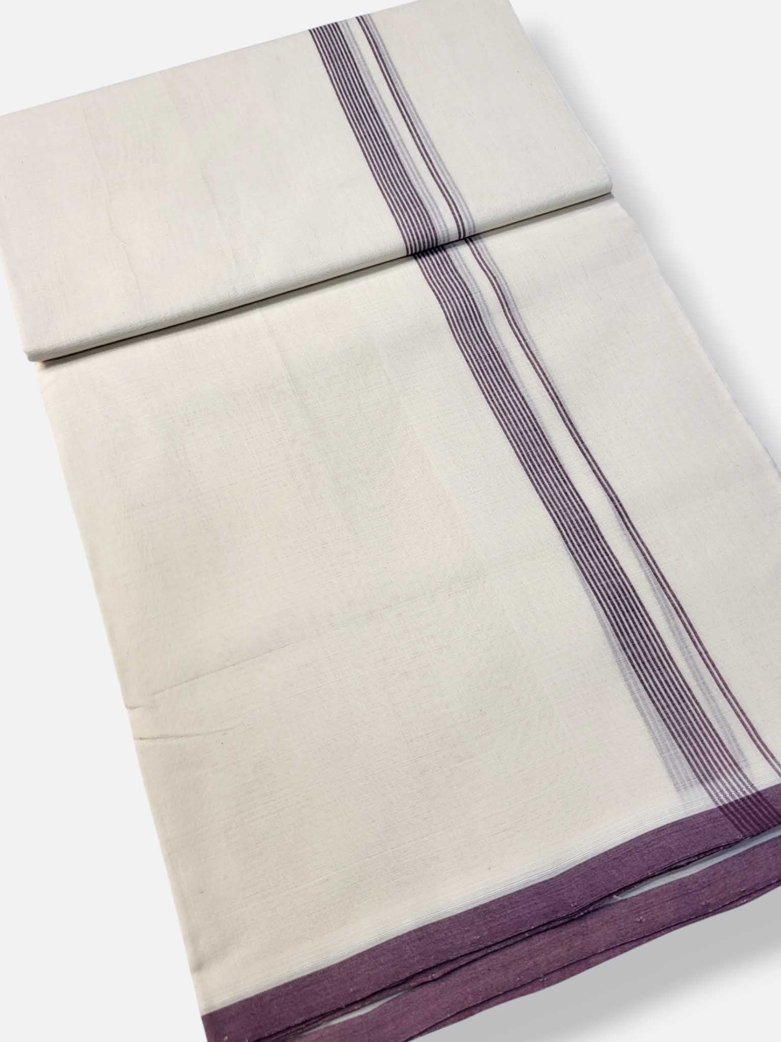 Kerala Premium Balaramapuram Handloom Dhoti/Mundu for Men