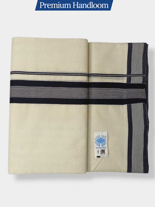 Kerala Premium Balaramapuram Handloom Dhoti/Mundu for Men