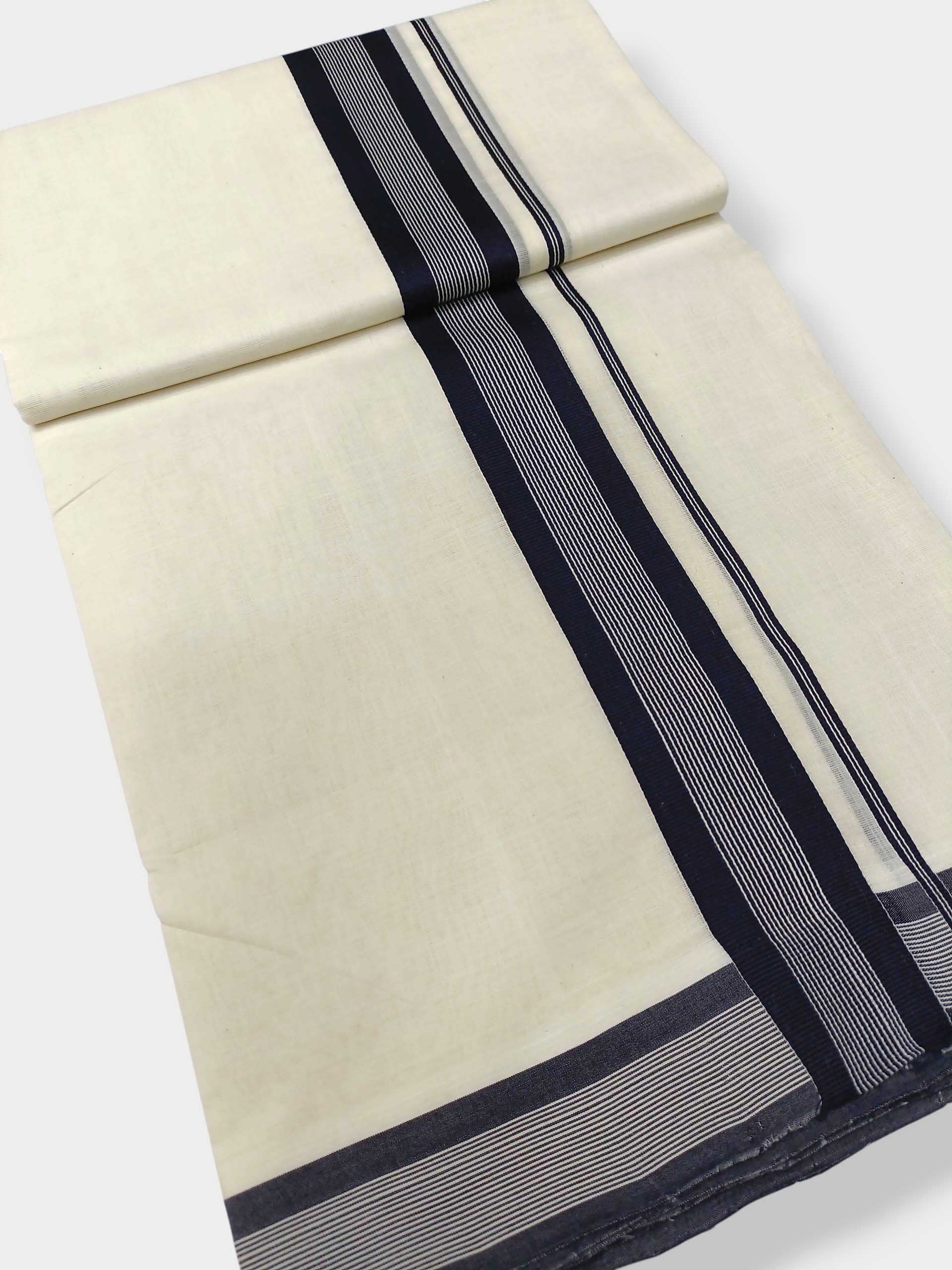 Kerala Premium Balaramapuram Handloom Dhoti/Mundu for Men
