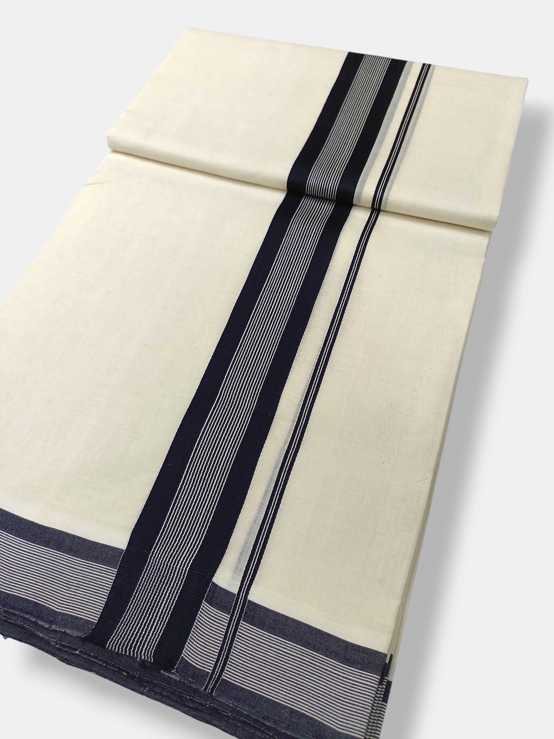 Kerala Premium Balaramapuram Handloom Dhoti/Mundu for Men