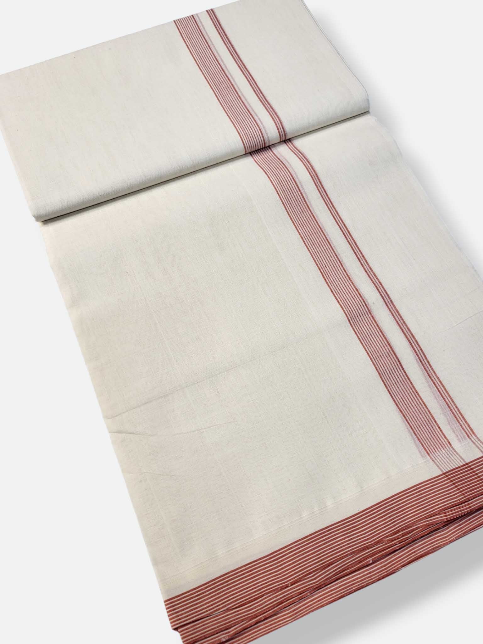 Kerala Premium Balaramapuram Handloom Dhoti/Mundu for Men