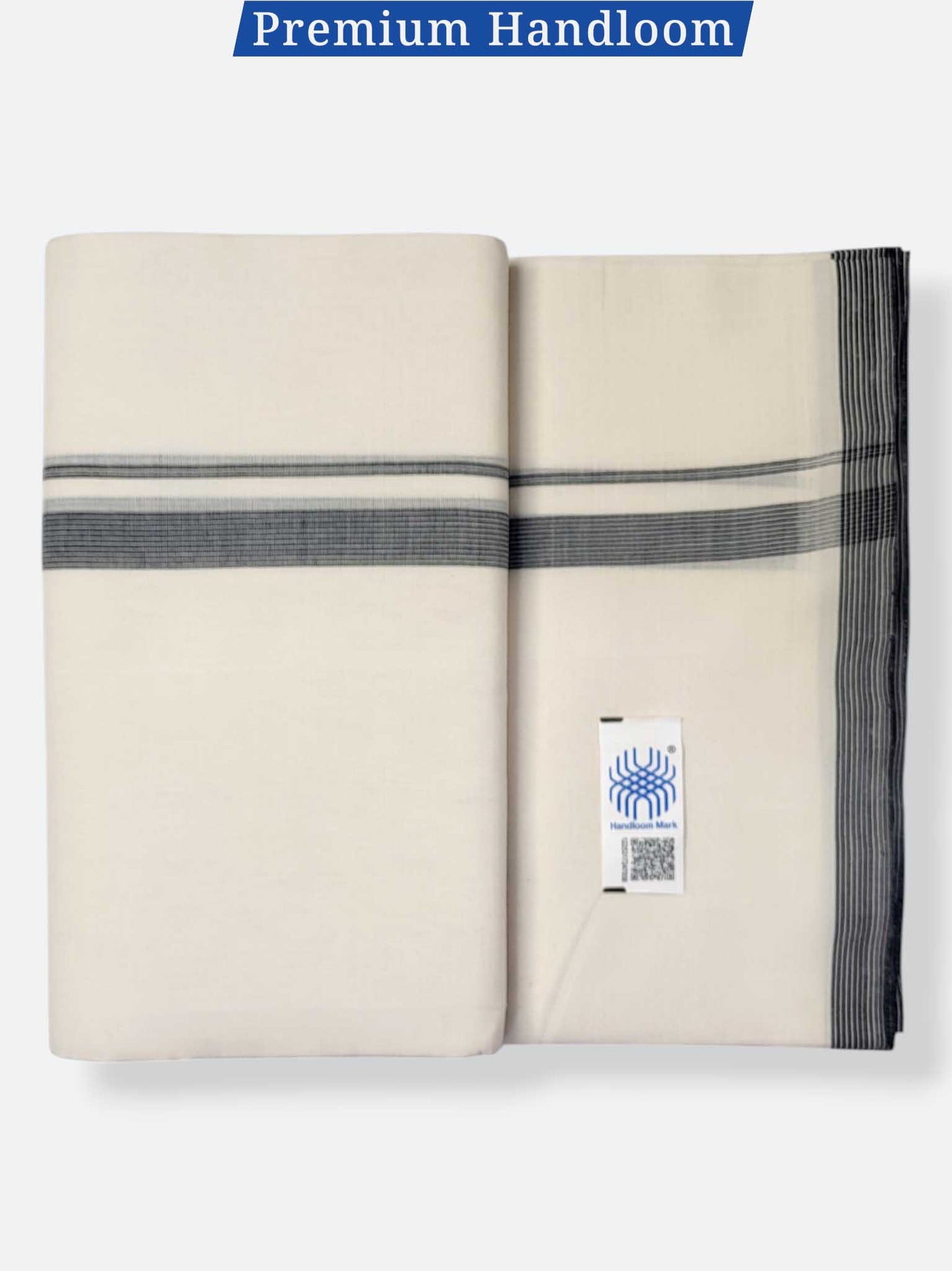 Kerala Premium Balaramapuram Handloom Dhoti/Mundu for Men