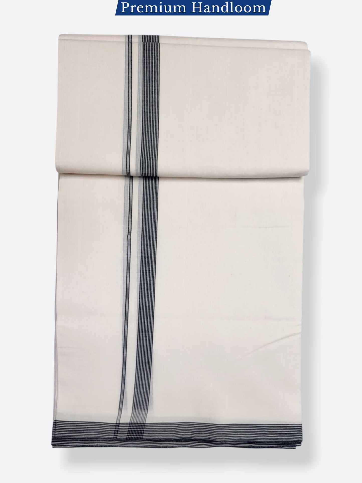 Kerala Premium Balaramapuram Handloom Dhoti/Mundu for Men
