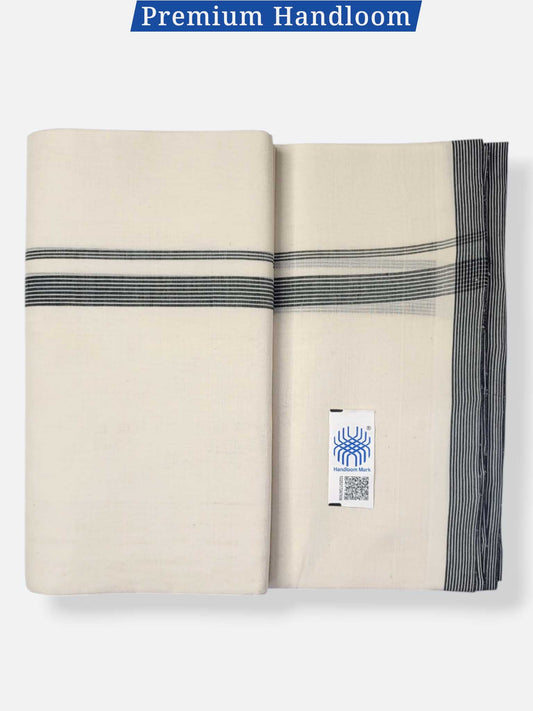 Kerala Premium Balaramapuram Handloom Dhoti/Mundu for Men