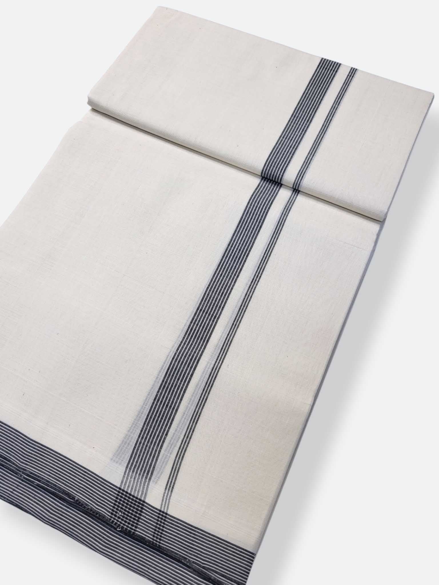 Kerala Premium Balaramapuram Handloom Dhoti/Mundu for Men