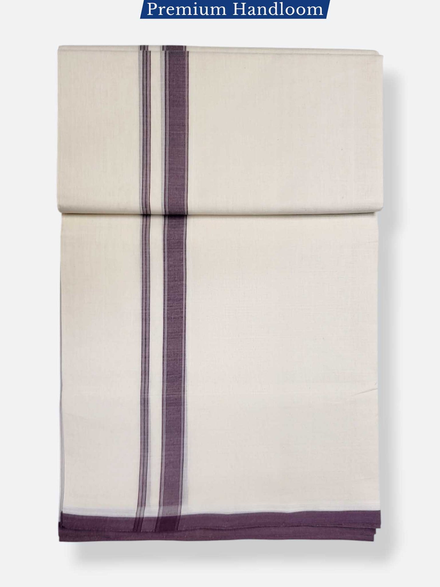 Kerala Premium Balaramapuram Handloom Dhoti/Mundu for Men