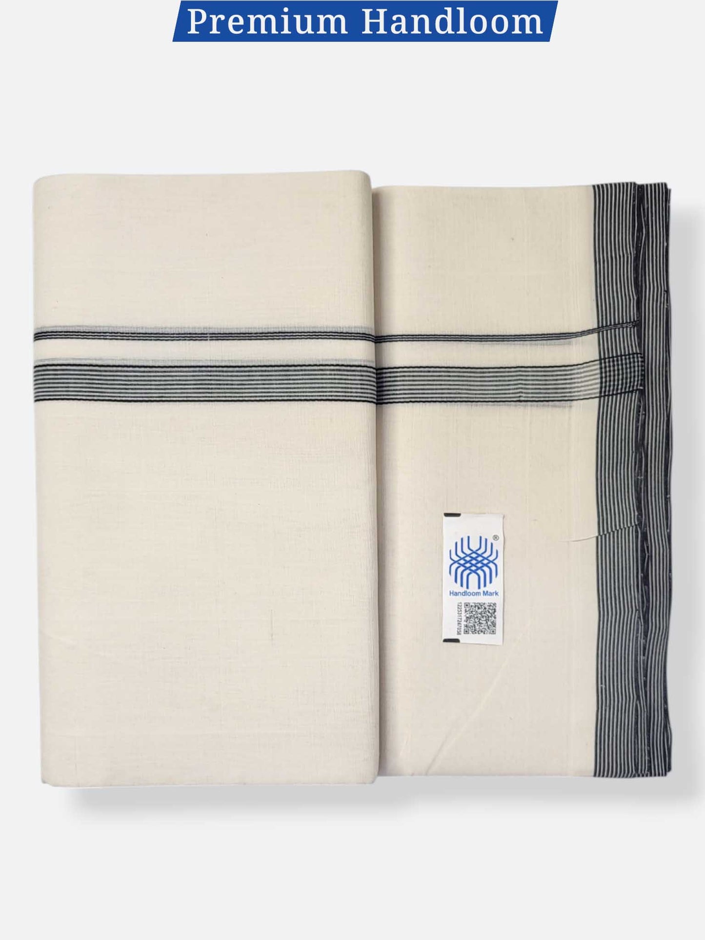 Kerala Premium Balaramapuram Handloom Dhoti/Mundu for Men