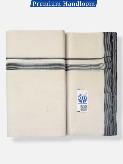 Kerala Premium Balaramapuram Handloom Dhoti/Mundu for Men