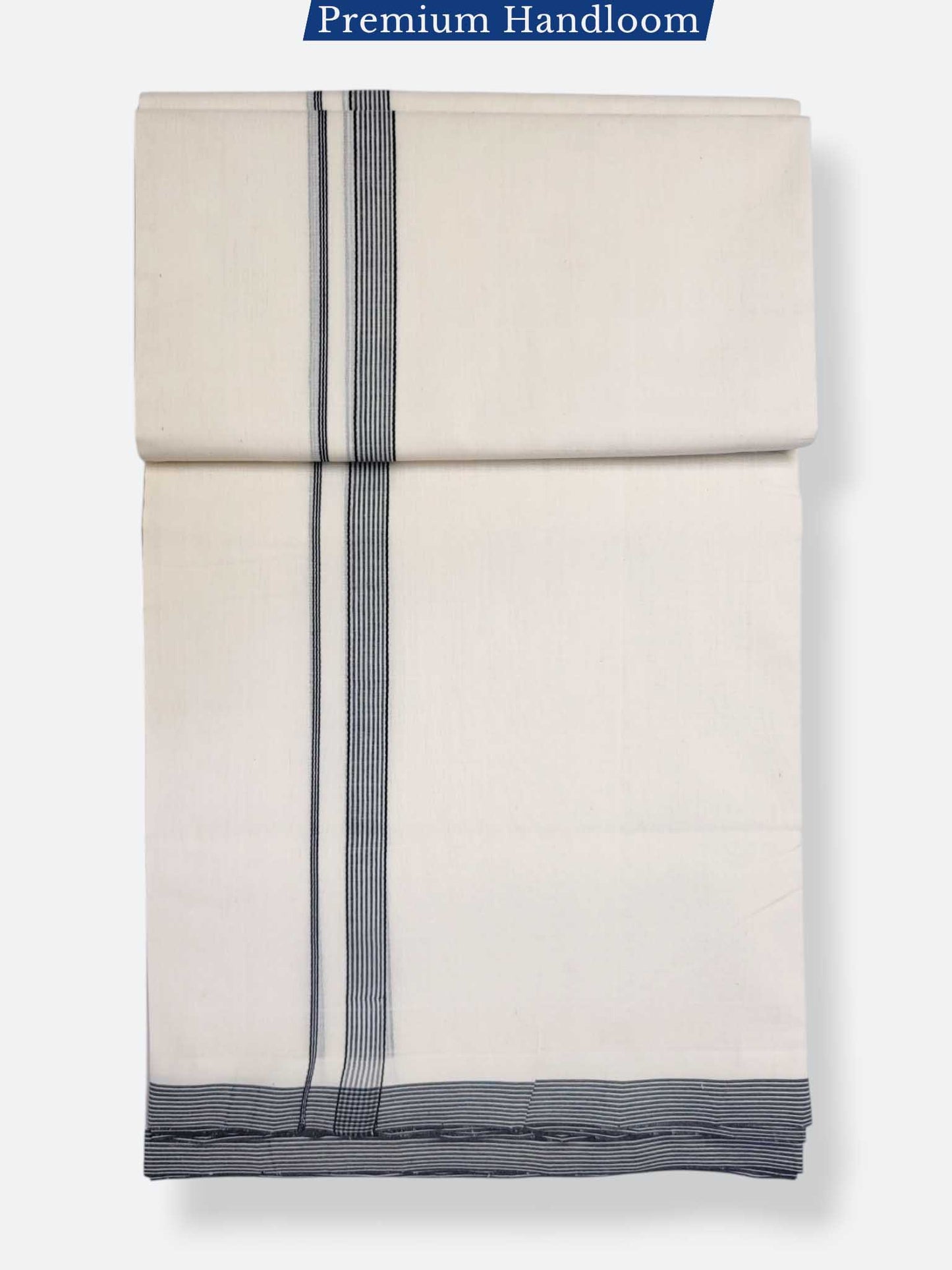 Kerala Premium Balaramapuram Handloom Dhoti/Mundu for Men