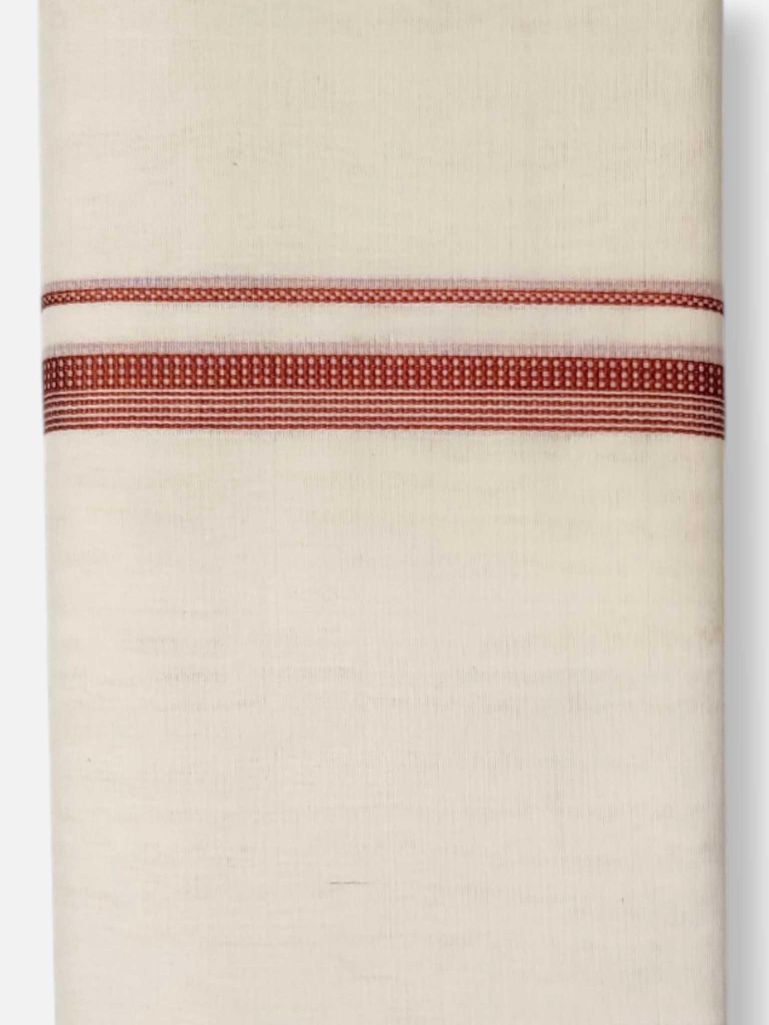 Kerala Premium Balaramapuram Handloom Dhoti/Mundu for Men