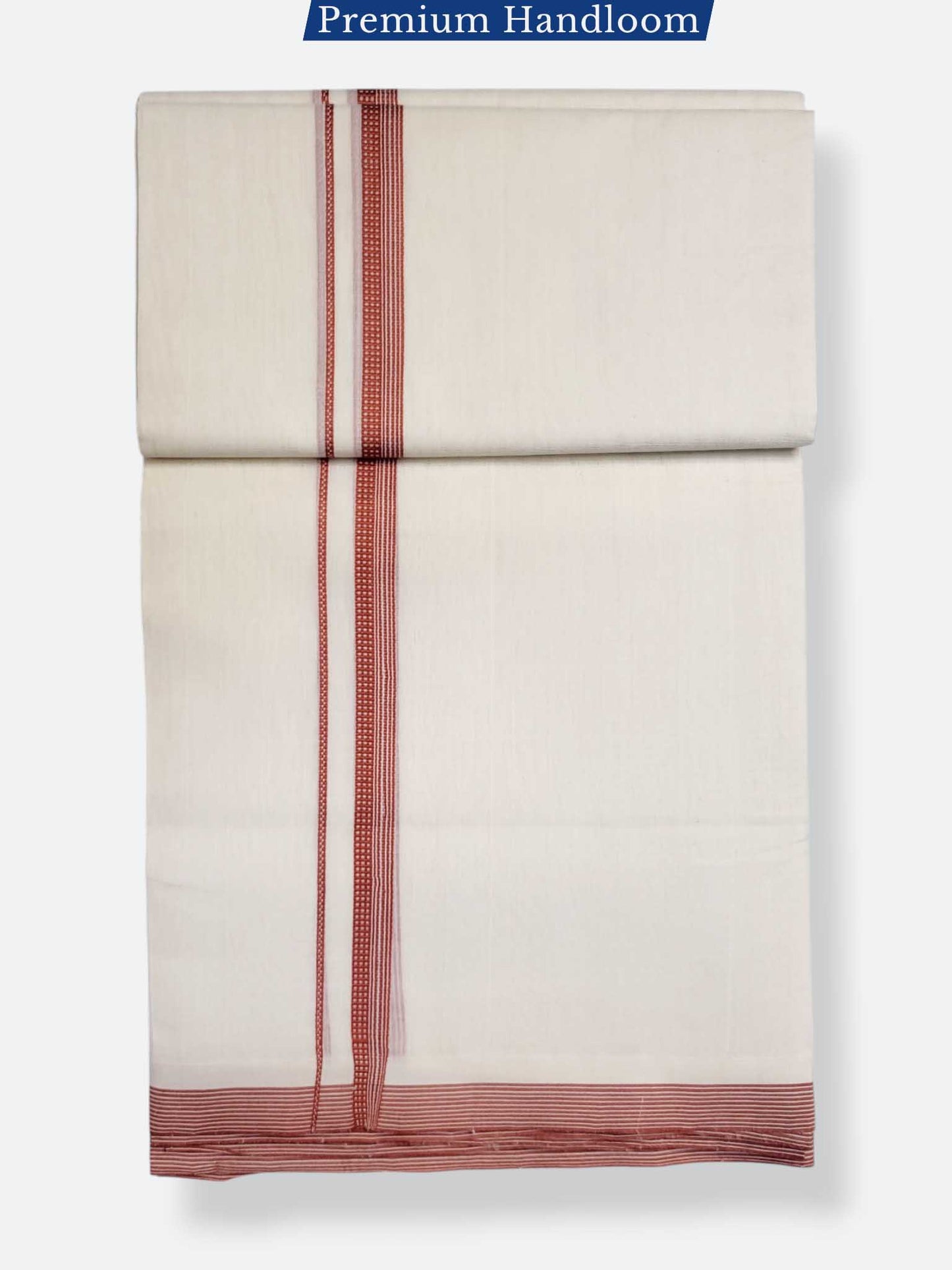Kerala Premium Balaramapuram Handloom Dhoti/Mundu for Men