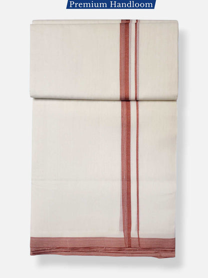 Kerala Premium Balaramapuram Handloom Dhoti/Mundu for Men