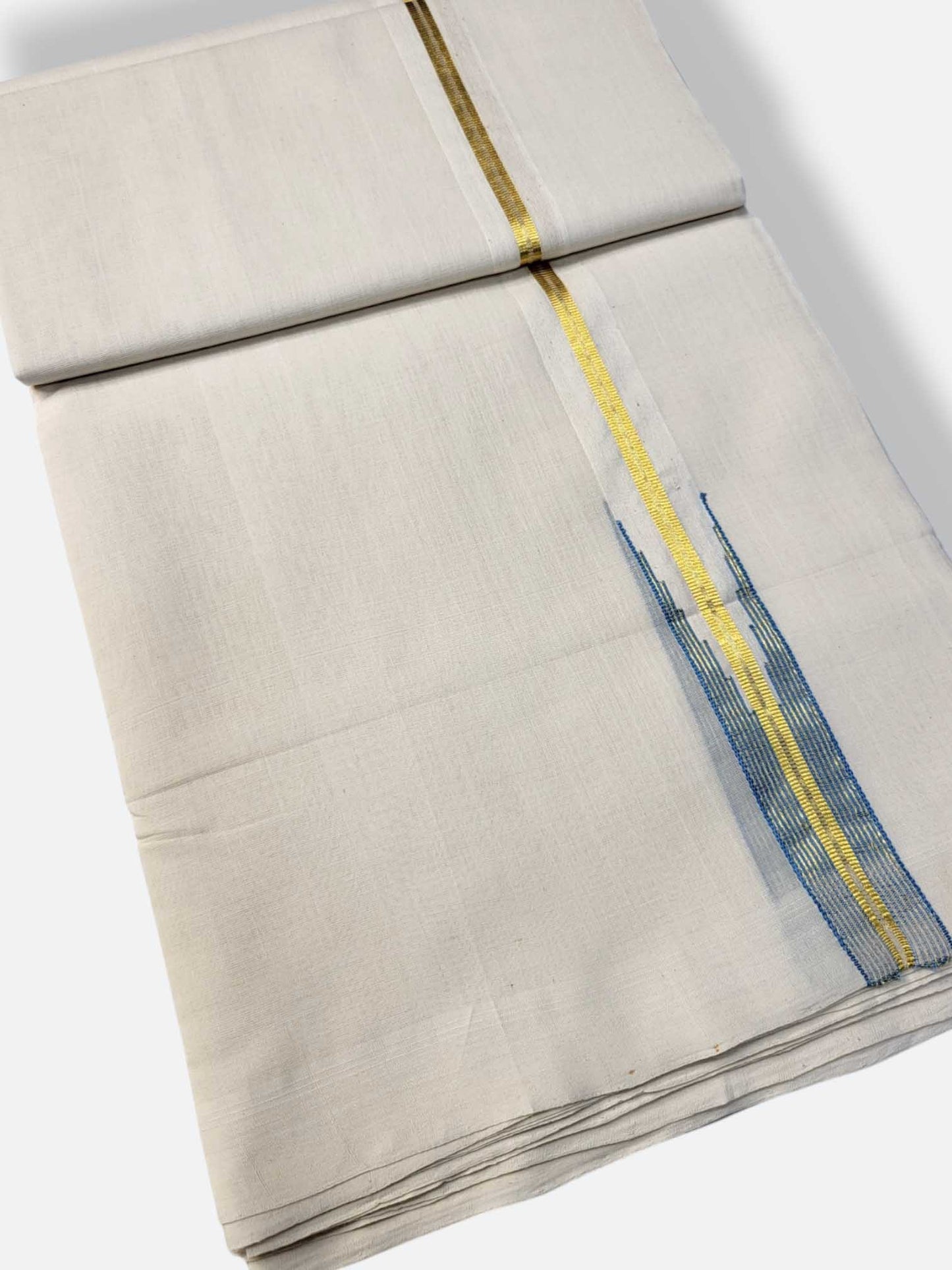 Kerala Premium Balaramapuram Handloom Dhoti/Mundu for Men