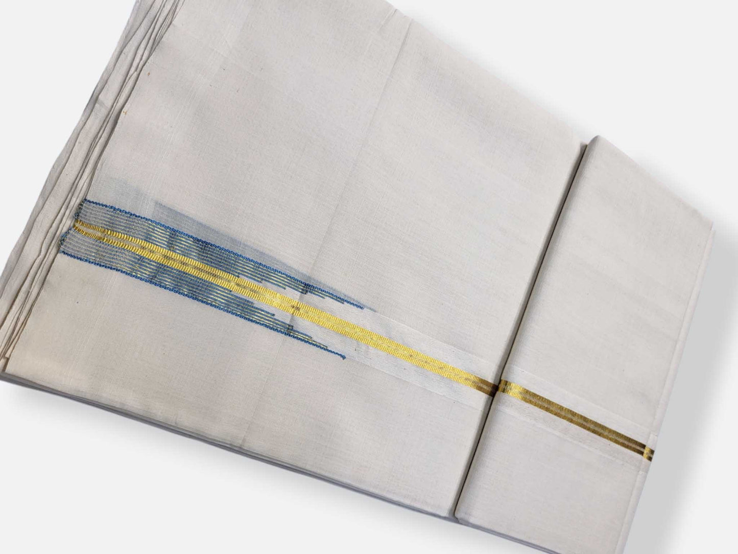 Kerala Premium Balaramapuram Handloom Dhoti/Mundu for Men