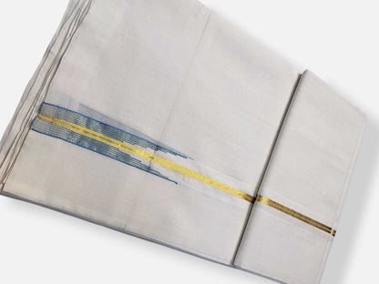 Kerala Premium Balaramapuram Handloom Dhoti/Mundu for Men