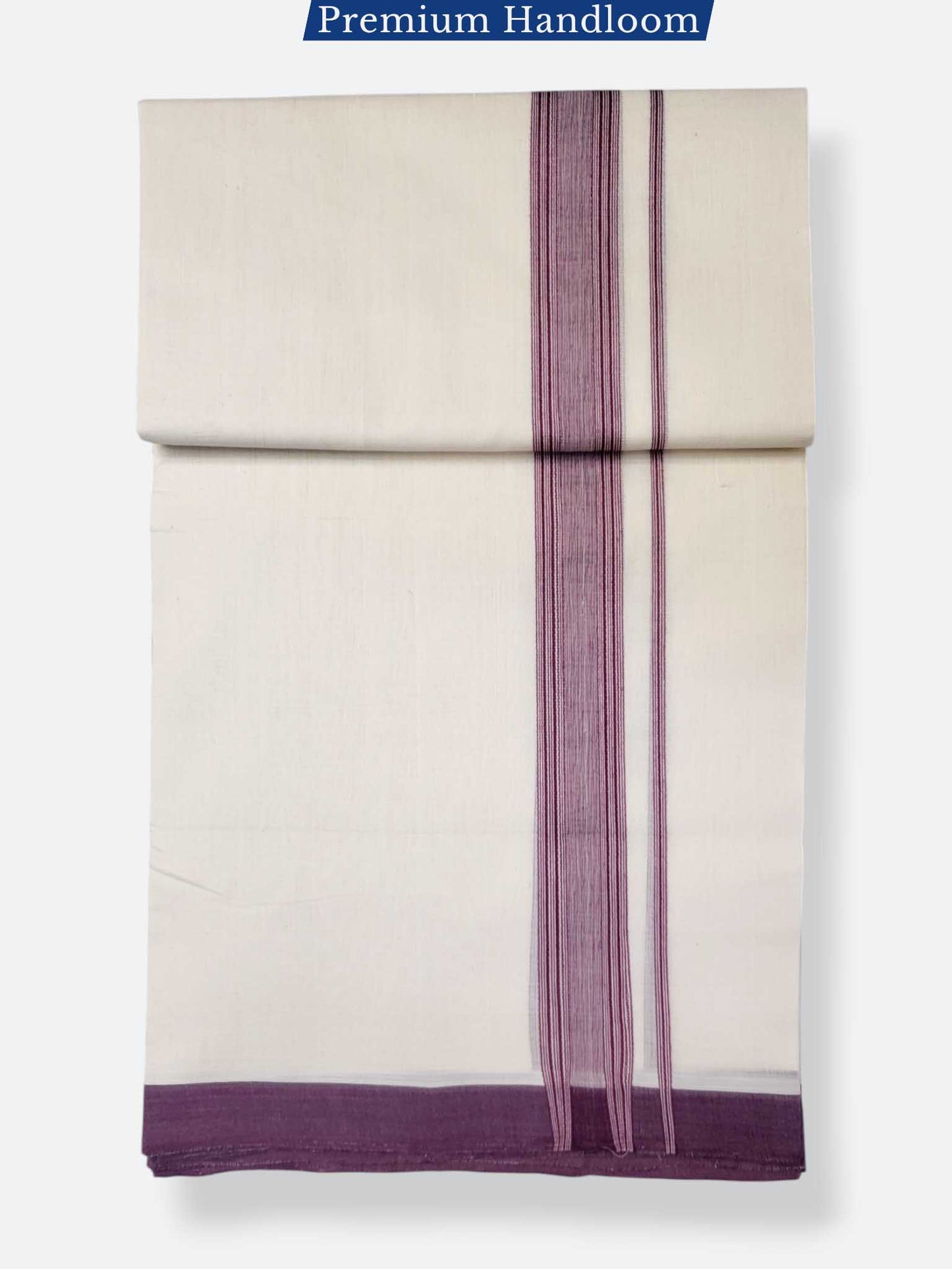 Kerala Premium Balaramapuram Handloom Dhoti/Mundu for Men