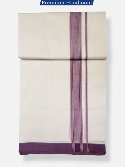 Kerala Premium Balaramapuram Handloom Dhoti/Mundu for Men
