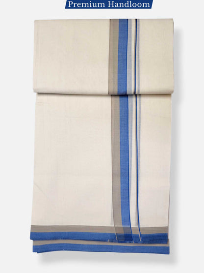 Kerala Premium Balaramapuram Handloom Dhoti/Mundu for Men