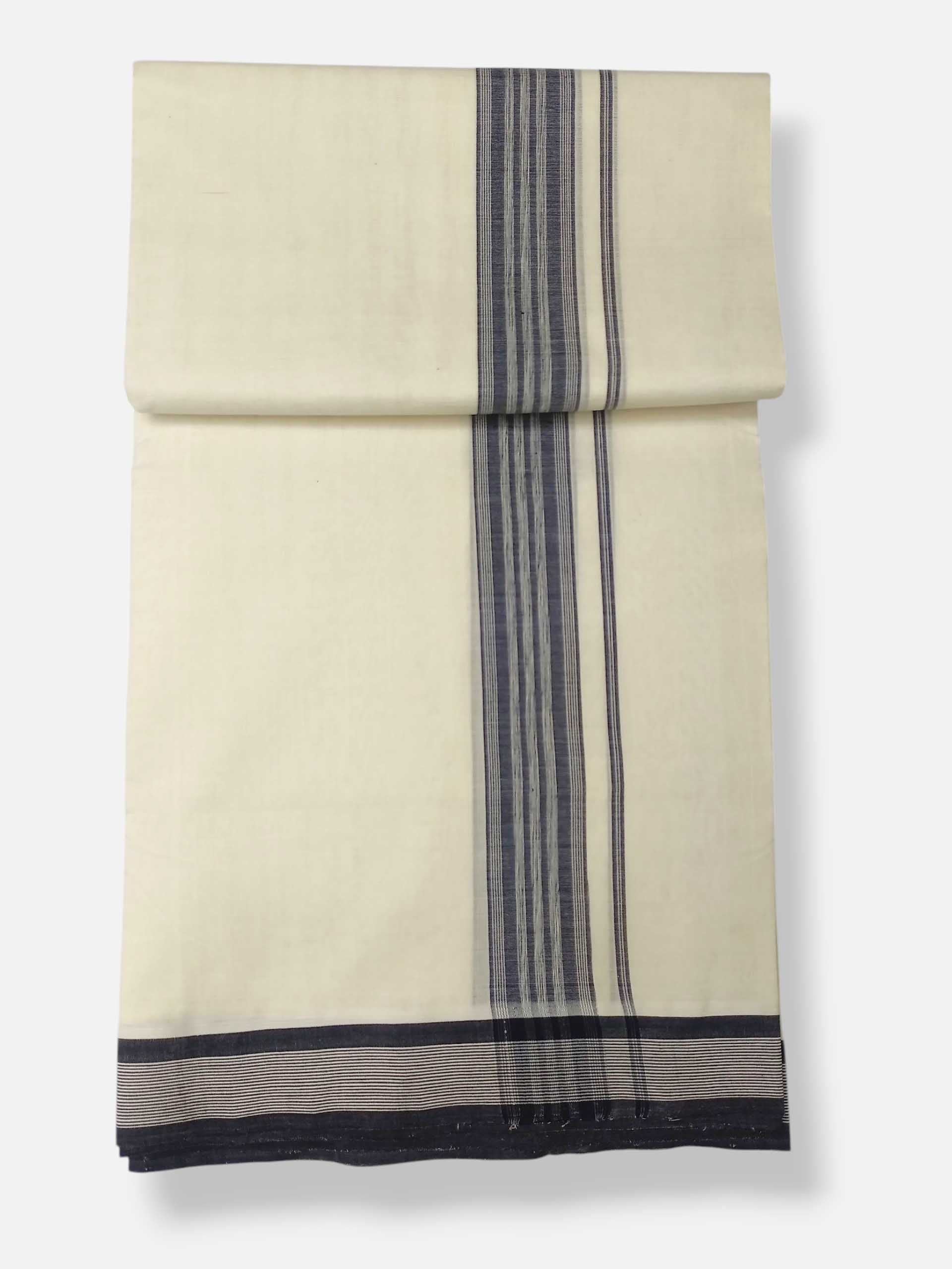 Kerala Premium Balaramapuram Handloom Dhoti/Mundu for Men