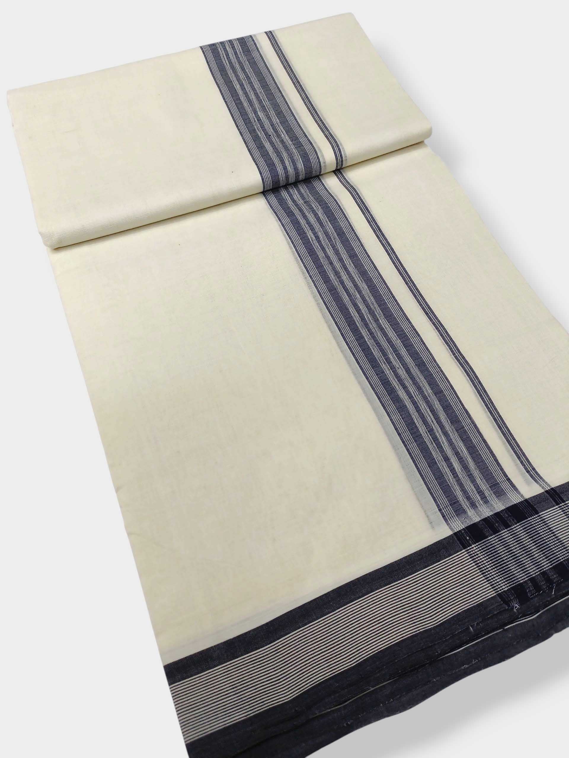Kerala Premium Balaramapuram Handloom Dhoti/Mundu for Men