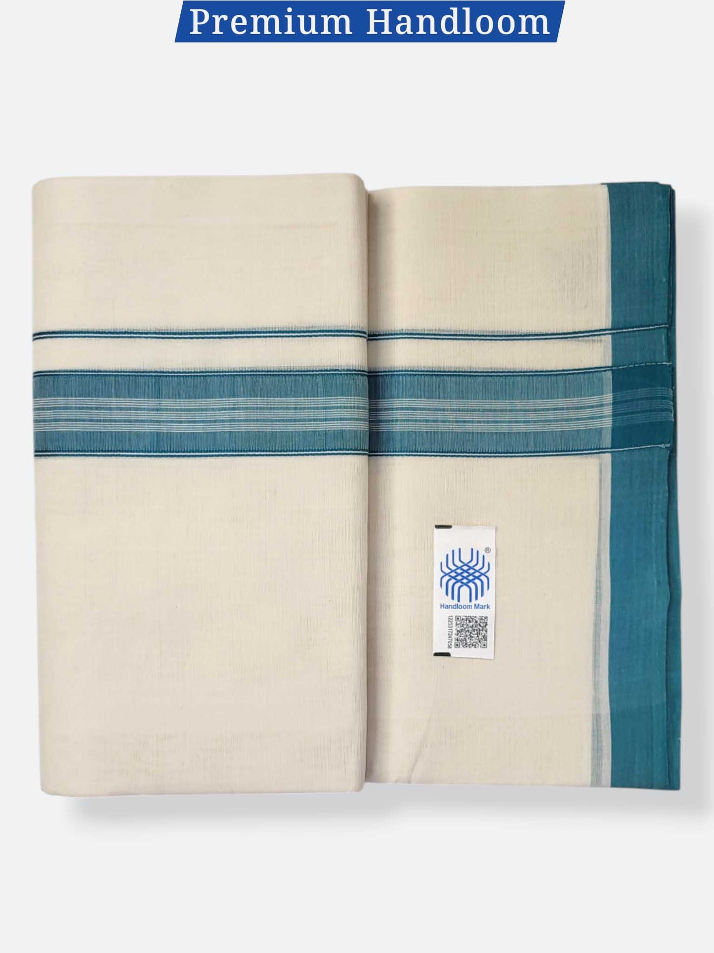 Kerala Premium Balaramapuram Handloom Dhoti/Mundu for Men