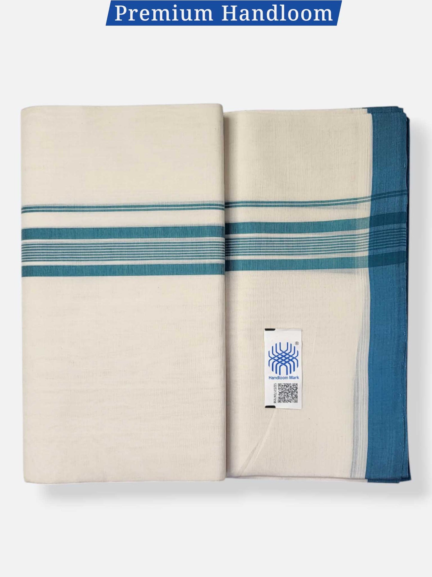 Kerala Premium Balaramapuram Handloom Dhoti/Mundu for Men