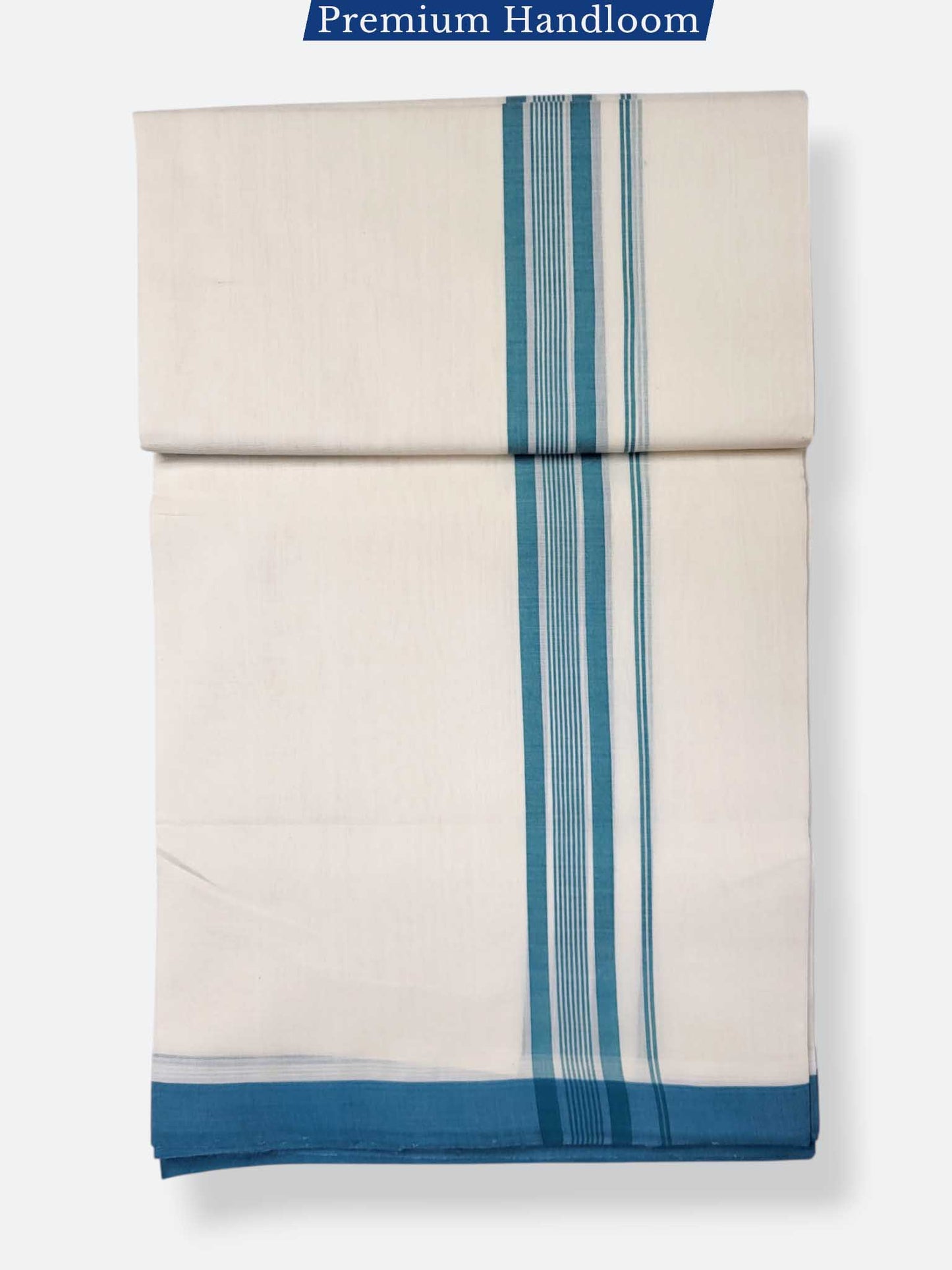 Kerala Premium Balaramapuram Handloom Dhoti/Mundu for Men