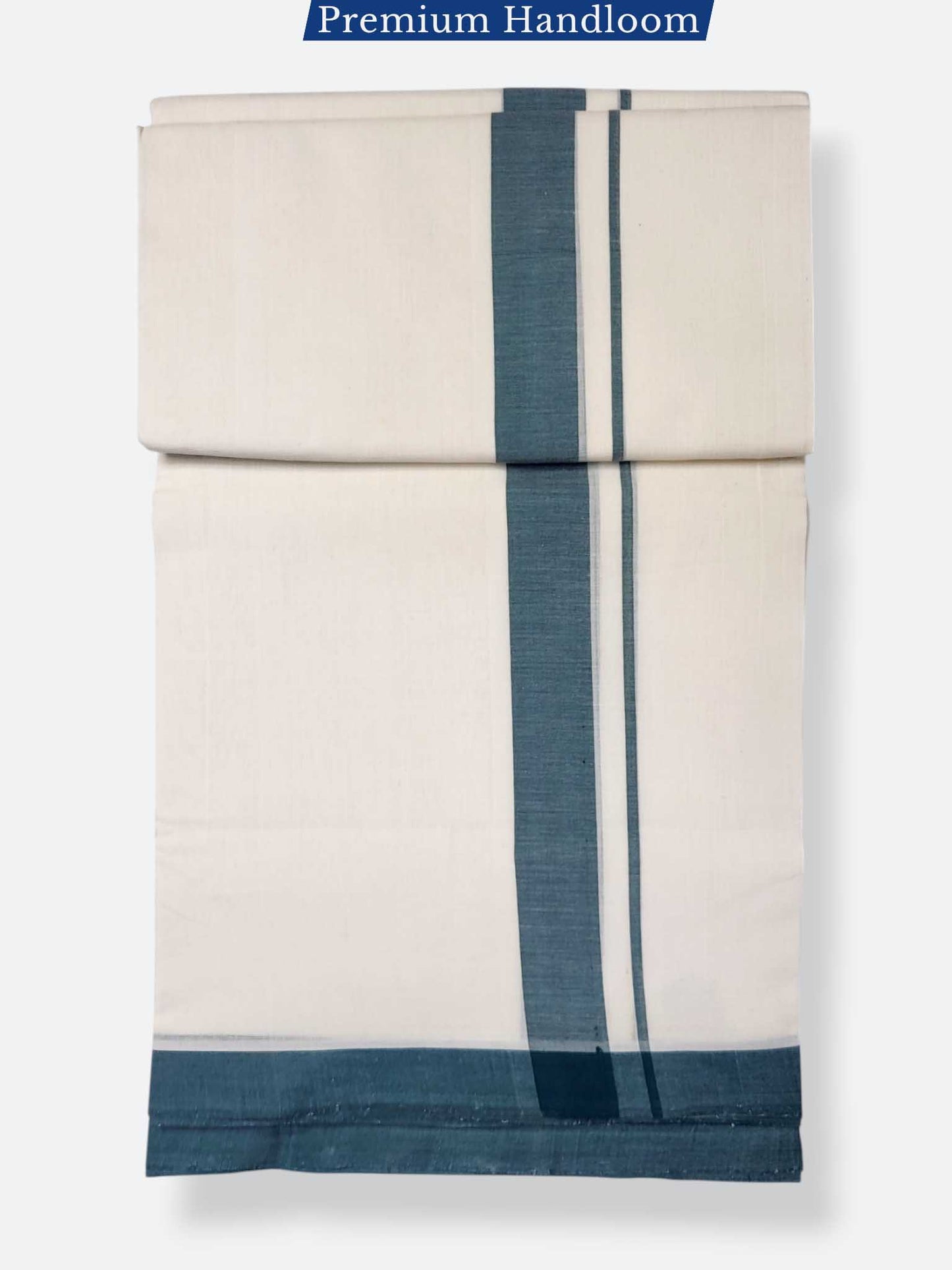Kerala Premium Balaramapuram Handloom Dhoti/Mundu for Men