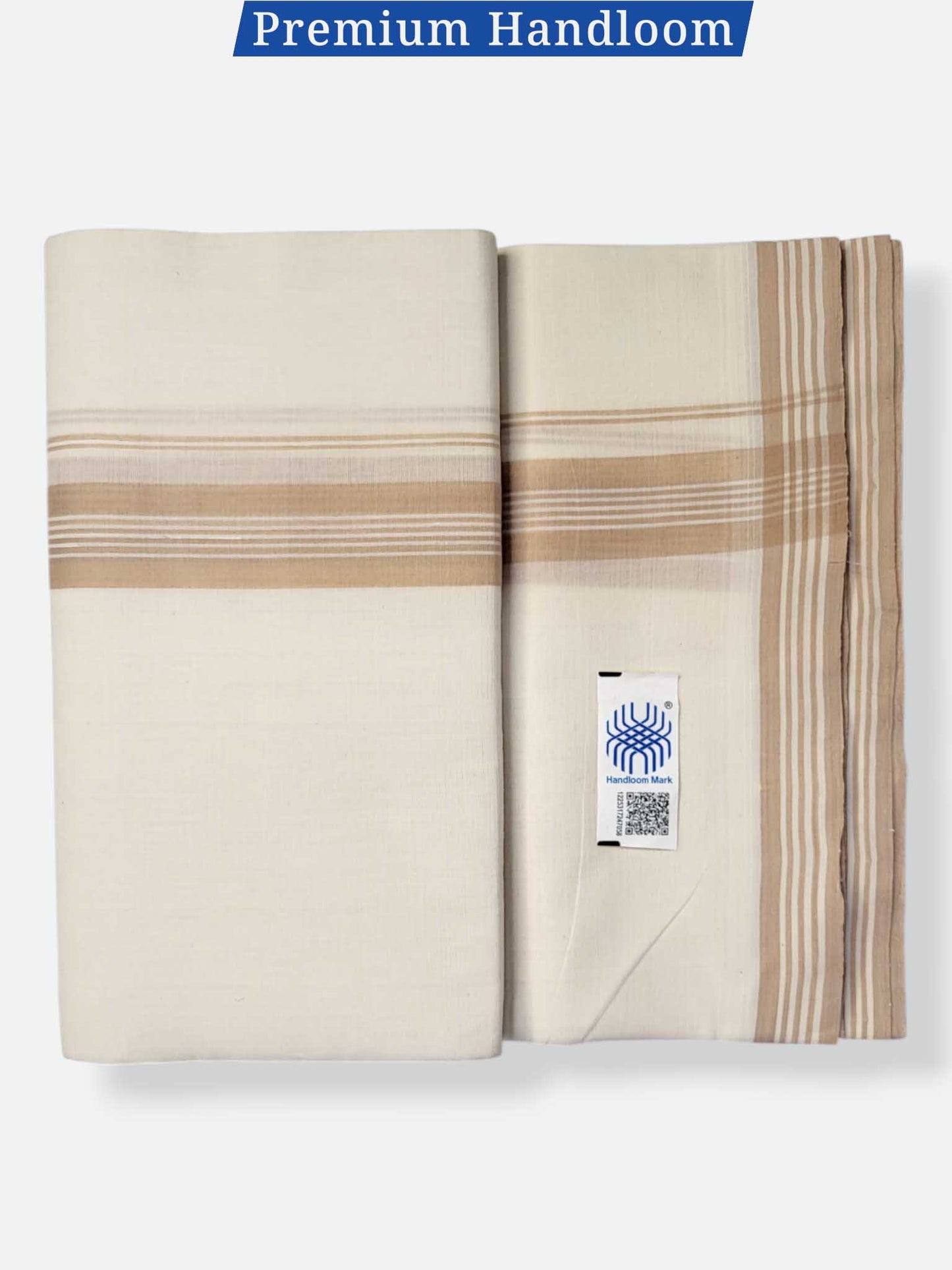 Kerala Premium Balaramapuram Handloom Dhoti/Mundu for Men