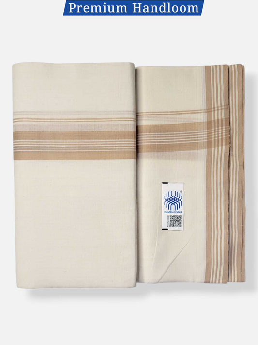 Kerala Premium Balaramapuram Handloom Dhoti/Mundu for Men