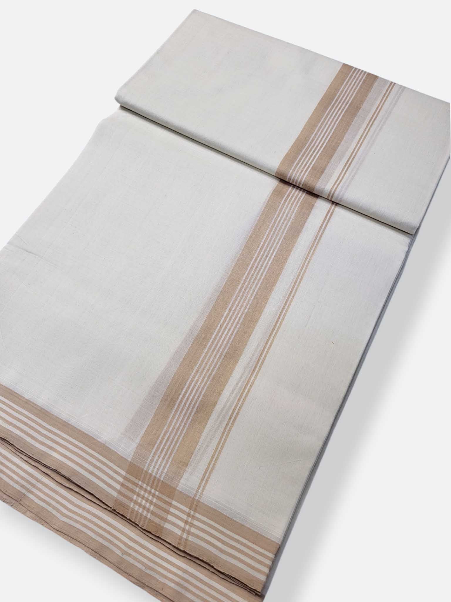 Kerala Premium Balaramapuram Handloom Dhoti/Mundu for Men