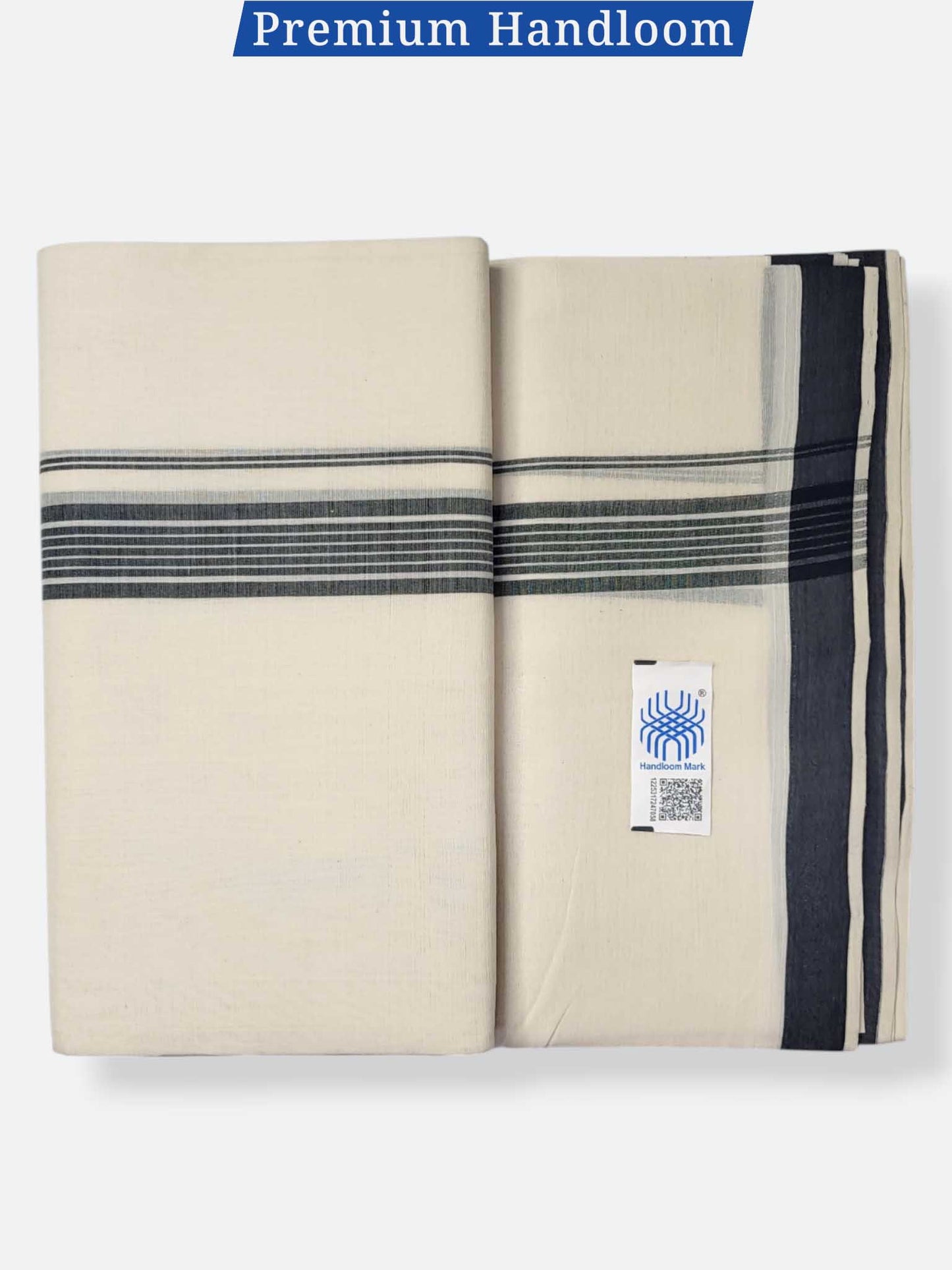 Kerala Premium Balaramapuram Handloom Dhoti/Mundu for Men