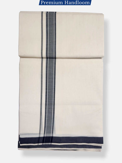 Kerala Premium Balaramapuram Handloom Dhoti/Mundu for Men