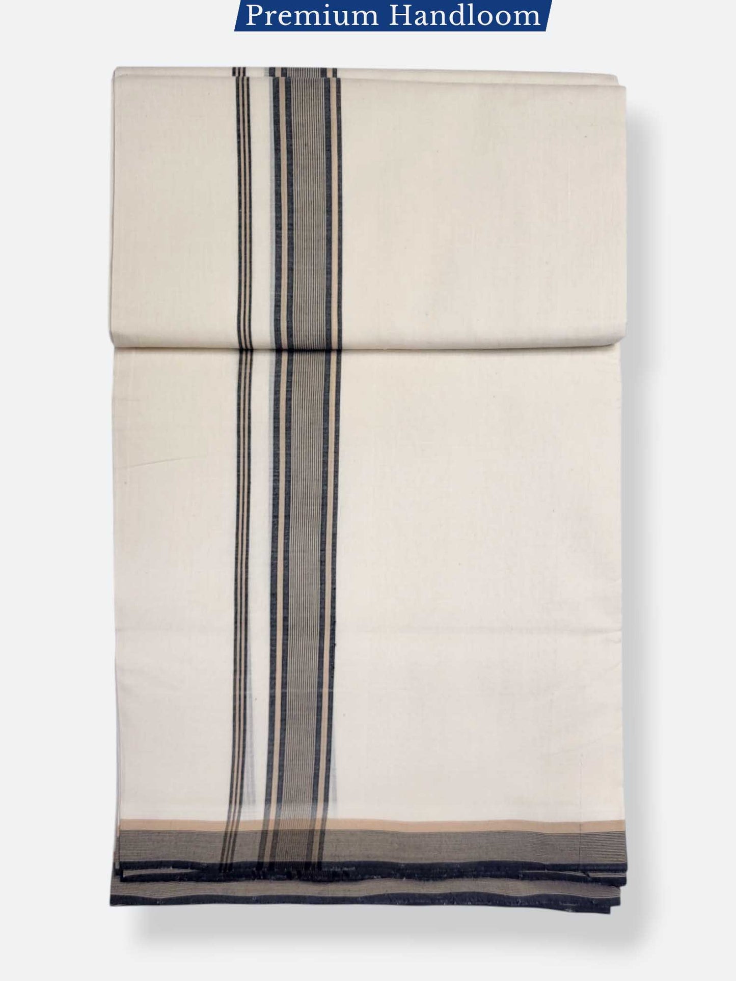 Kerala Premium Balaramapuram Handloom Dhoti/Mundu for Men