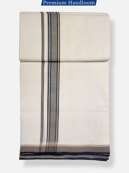 Kerala Premium Balaramapuram Handloom Dhoti/Mundu for Men