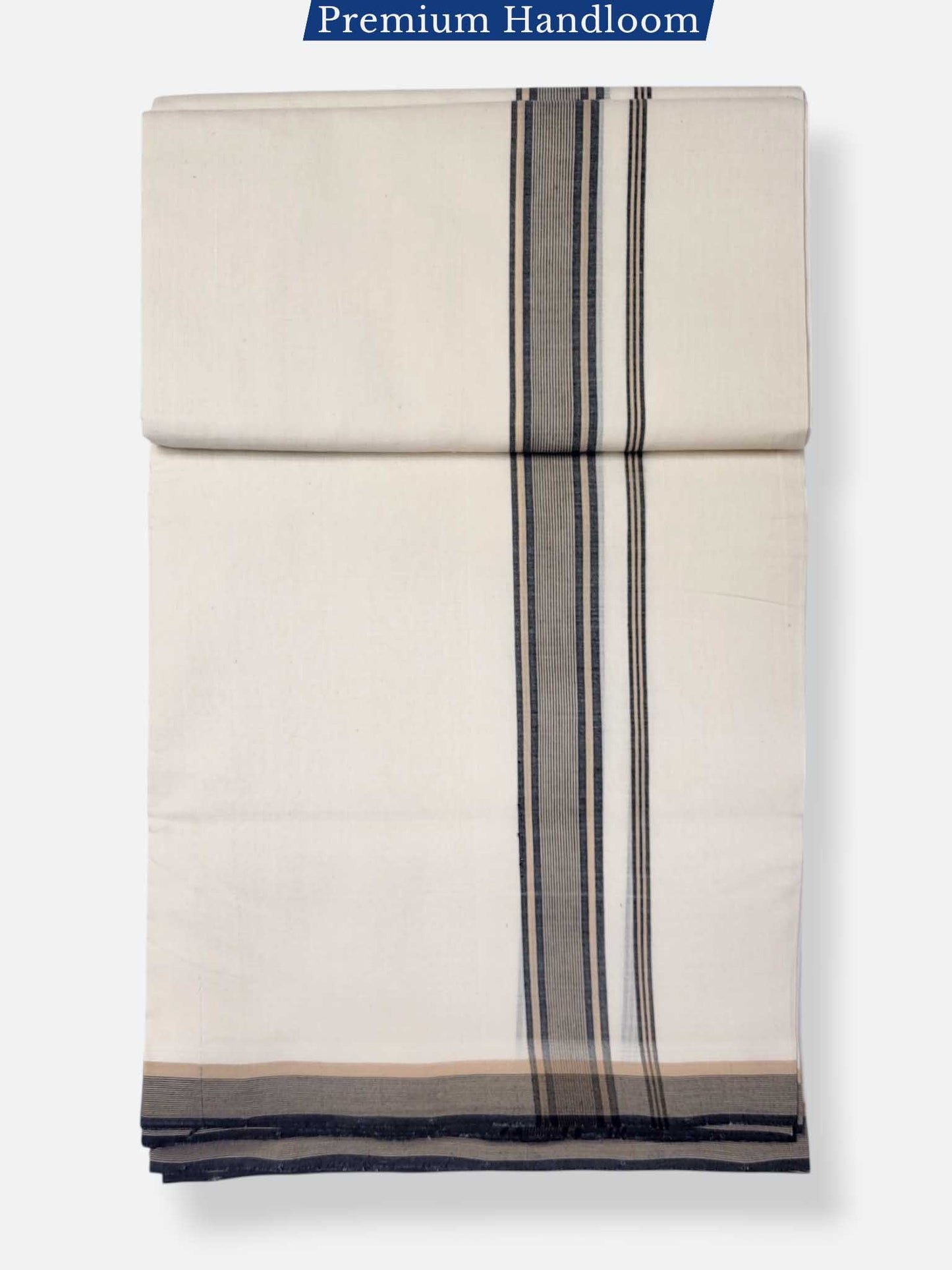 Kerala Premium Balaramapuram Handloom Dhoti/Mundu for Men