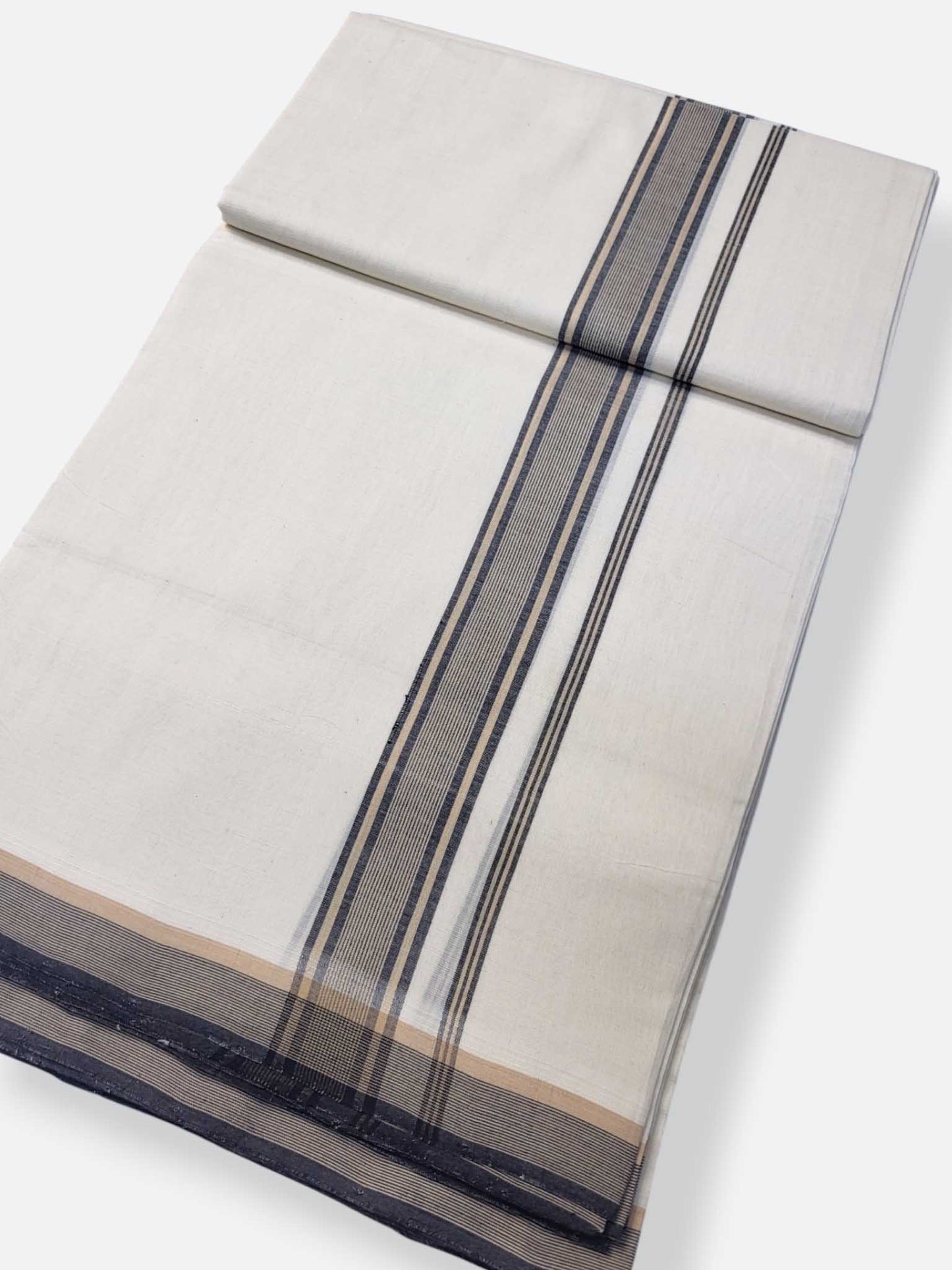 Kerala Premium Balaramapuram Handloom Dhoti/Mundu for Men