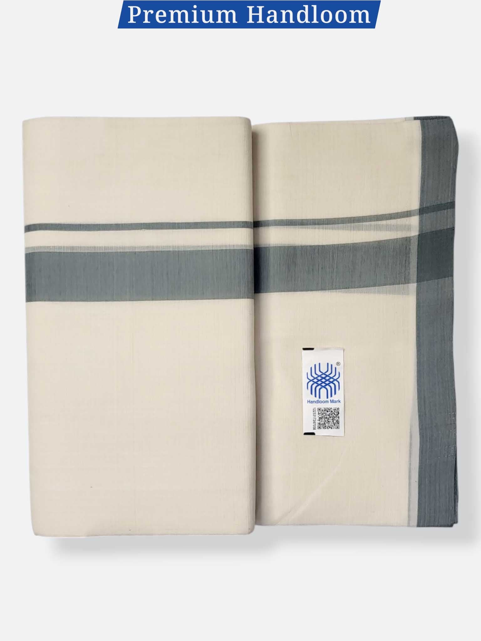 Kerala Premium Balaramapuram Handloom Dhoti/Mundu for Men