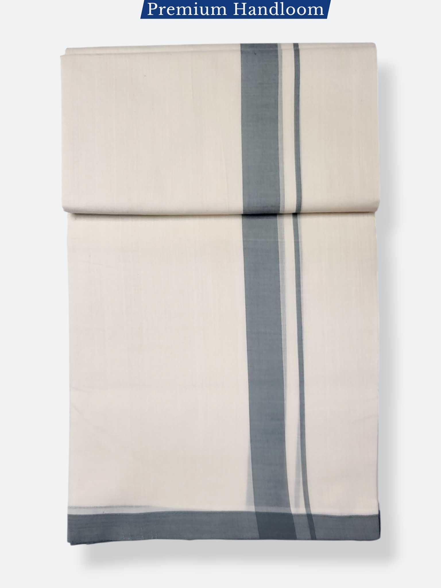 Kerala Premium Balaramapuram Handloom Dhoti/Mundu for Men