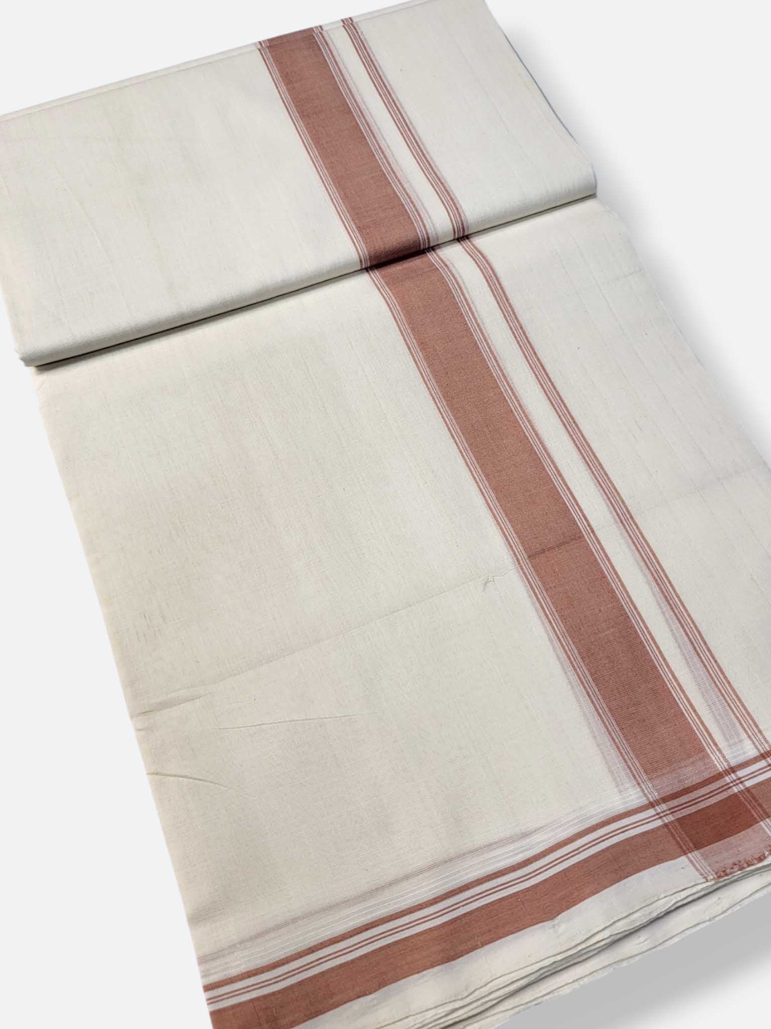 Kerala Premium Balaramapuram Handloom Dhoti/Mundu for Men