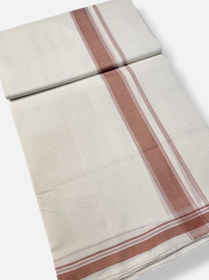 Kerala Premium Balaramapuram Handloom Dhoti/Mundu for Men